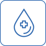 Blood and Skin Allergy Test for Asthma Icon